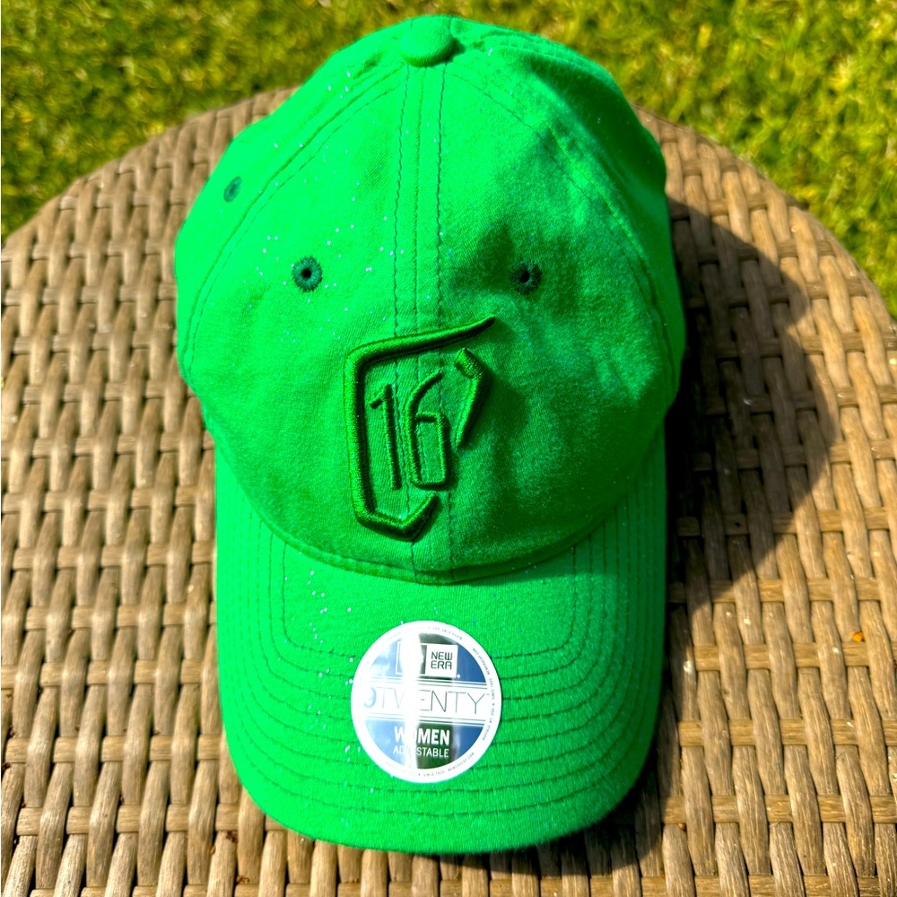 9 Twenty, New Era, Adjustable, PGA, Green, Hat